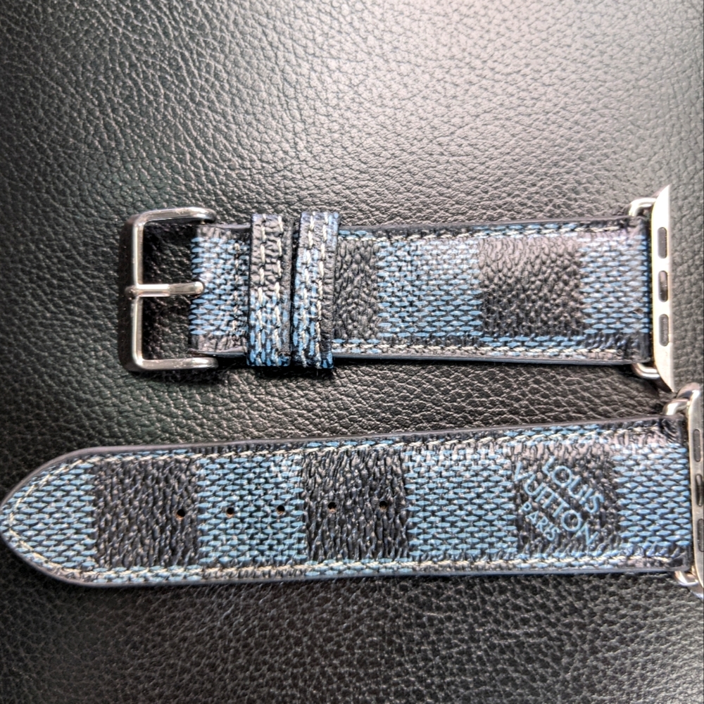 Louis Vuitton Graphite Damier Monogram Apple IWatc